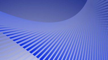 Arkaplan veya sunum için soyut arkaplan çizgisi çizgisi olan mavi gradyan