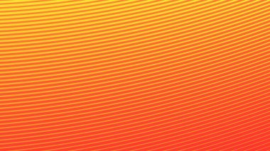 Çizgili sarı ve turuncu gradyan soyut arkaplan vektör görüntüsü