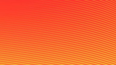 Çizgili sarı ve turuncu gradyan soyut arkaplan vektör görüntüsü