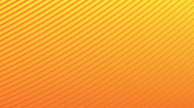 Çizgili sarı ve turuncu gradyan soyut arkaplan vektör görüntüsü