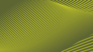 Arkaplan veya sunum için çizgili eğri çizgisi olan yeşil ordu soyut arka planı