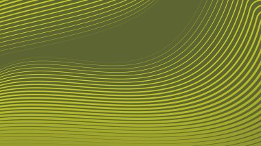 Arkaplan veya sunum için çizgili eğri çizgisi olan yeşil ordu soyut arka planı