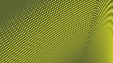 Arkaplan veya sunum için çizgili eğri çizgisi olan yeşil ordu soyut arka planı
