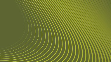 Arkaplan veya sunum için çizgili eğri çizgisi olan yeşil ordu soyut arka planı