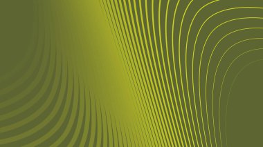 Arkaplan veya sunum için çizgili eğri çizgisi olan yeşil ordu soyut arka planı
