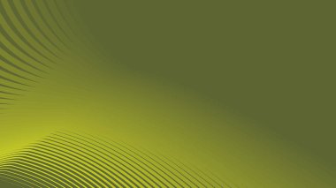 Arkaplan veya sunum için çizgili eğri çizgisi olan yeşil ordu soyut arka planı