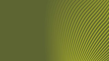 Arkaplan veya sunum için çizgili eğri çizgisi olan yeşil ordu soyut arka planı