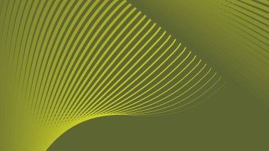 Arkaplan veya sunum için çizgili eğri çizgisi olan yeşil ordu soyut arka planı