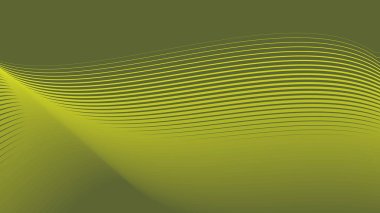 Arkaplan veya sunum için çizgili eğri çizgisi olan yeşil ordu soyut arka planı