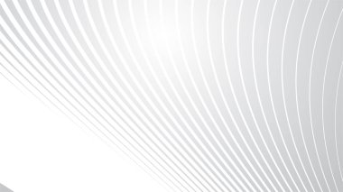 Arkaplan veya sunum için çizgili eğri çizgisi olan gri soyut arkaplan