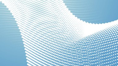 Arkaplan veya sunum için yarım tonlu mavi gökyüzü soyut arkaplanı