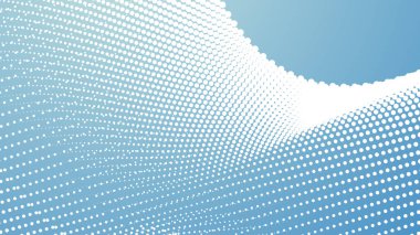 Arkaplan veya sunum için yarım tonlu mavi gökyüzü soyut arkaplanı