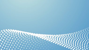 Arkaplan veya sunum için yarım tonlu mavi gökyüzü soyut arkaplanı