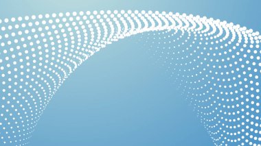 Arkaplan veya sunum için yarım tonlu mavi gökyüzü soyut arkaplanı