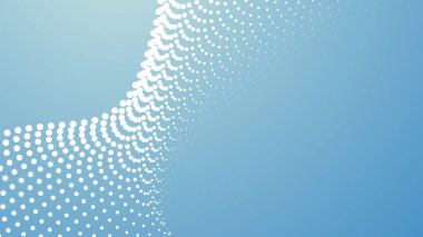 Arkaplan veya sunum için yarım tonlu mavi gökyüzü soyut arkaplanı