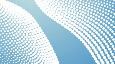 Arkaplan veya sunum için yarım tonlu mavi gökyüzü soyut arkaplanı