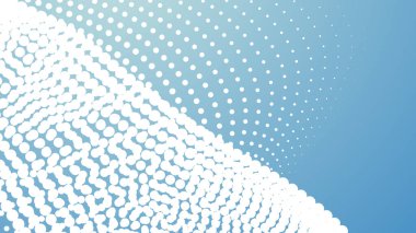 Arkaplan veya sunum için yarım tonlu mavi gökyüzü soyut arkaplanı