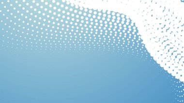 Arkaplan veya sunum için yarım tonlu mavi gökyüzü soyut arkaplanı