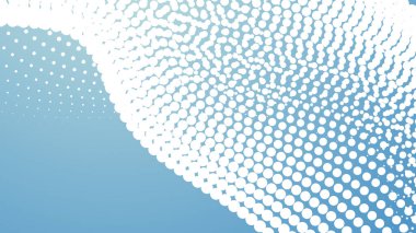 Arkaplan veya sunum için yarım tonlu mavi gökyüzü soyut arkaplanı