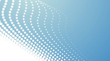 Arkaplan veya sunum için yarım tonlu mavi gökyüzü soyut arkaplanı