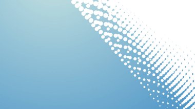 Arkaplan veya sunum için yarım tonlu mavi gökyüzü soyut arkaplanı