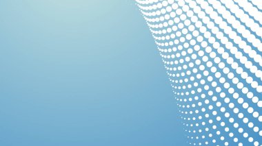 Arkaplan veya sunum için yarım tonlu mavi gökyüzü soyut arkaplanı