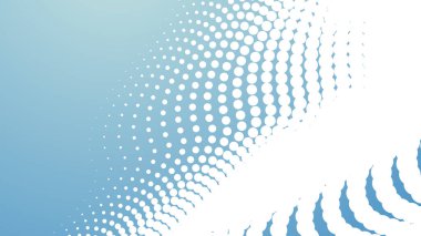 Arkaplan veya sunum için yarım tonlu mavi gökyüzü soyut arkaplanı