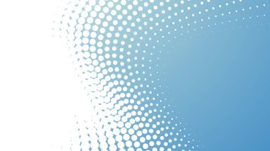 Arkaplan veya sunum için yarım tonlu mavi gökyüzü soyut arkaplanı