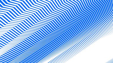 Arkaplan veya kumaş biçimi için mavi zig zag soyut desen arkaplanı