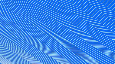 Arkaplan veya kumaş biçimi için mavi zig zag soyut desen arkaplanı