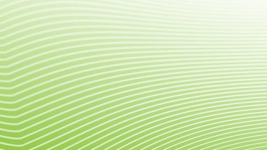 Arkaplan veya sunum için eğri çizgili yeşil soyut arkaplan