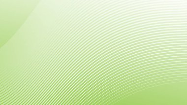Arkaplan veya sunum için eğri çizgili yeşil soyut arkaplan