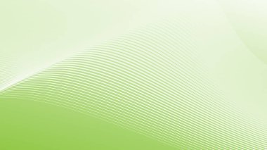 Arkaplan veya sunum için eğri çizgili yeşil soyut arkaplan