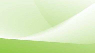 Arkaplan veya sunum için eğri çizgili yeşil soyut arkaplan
