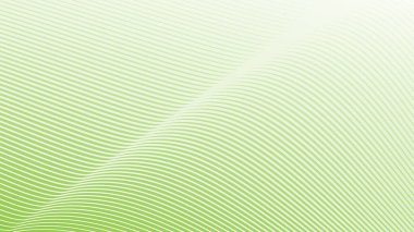 Arkaplan veya sunum için eğri çizgili yeşil soyut arkaplan