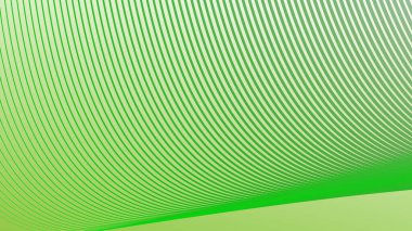 Arkaplan veya sunum için eğri çizgili yeşil soyut arkaplan