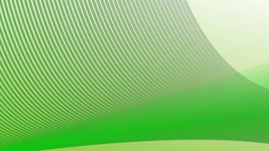 Arkaplan veya sunum için eğri çizgili yeşil soyut arkaplan