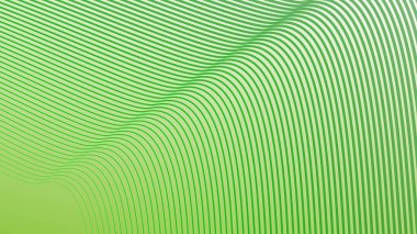 Arkaplan veya sunum için eğri çizgili yeşil soyut arkaplan