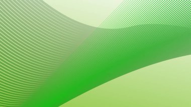 Arkaplan veya sunum için eğri çizgili yeşil soyut arkaplan