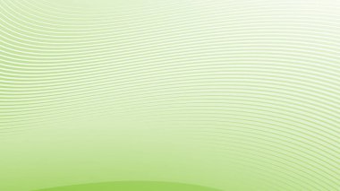 Arkaplan veya sunum için eğri çizgili yeşil soyut arkaplan
