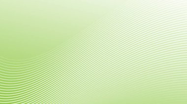 Arkaplan veya sunum için eğri çizgili yeşil soyut arkaplan
