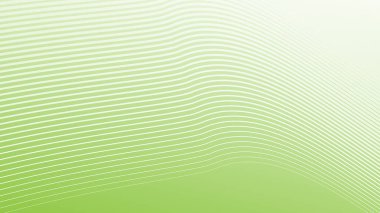Arkaplan veya sunum için eğri çizgili yeşil soyut arkaplan