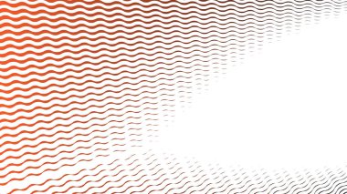 Kestane rengi ve beyaz dalga çizgisi deseni arkaplan için soyut arkaplan