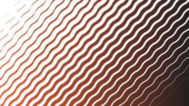 Kestane rengi ve beyaz dalga çizgisi deseni arkaplan için soyut arkaplan