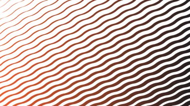 Kestane rengi ve beyaz dalga çizgisi deseni arkaplan için soyut arkaplan