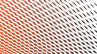 Kestane rengi ve beyaz dalga çizgisi deseni arkaplan için soyut arkaplan