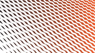 Kestane rengi ve beyaz dalga çizgisi deseni arkaplan için soyut arkaplan