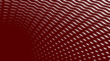 Kestane rengi ve beyaz dalga çizgisi deseni arkaplan için soyut arkaplan