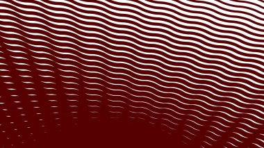 Kestane rengi ve beyaz dalga çizgisi deseni arkaplan için soyut arkaplan