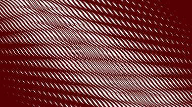 Kestane rengi ve beyaz dalga çizgisi deseni arkaplan için soyut arkaplan